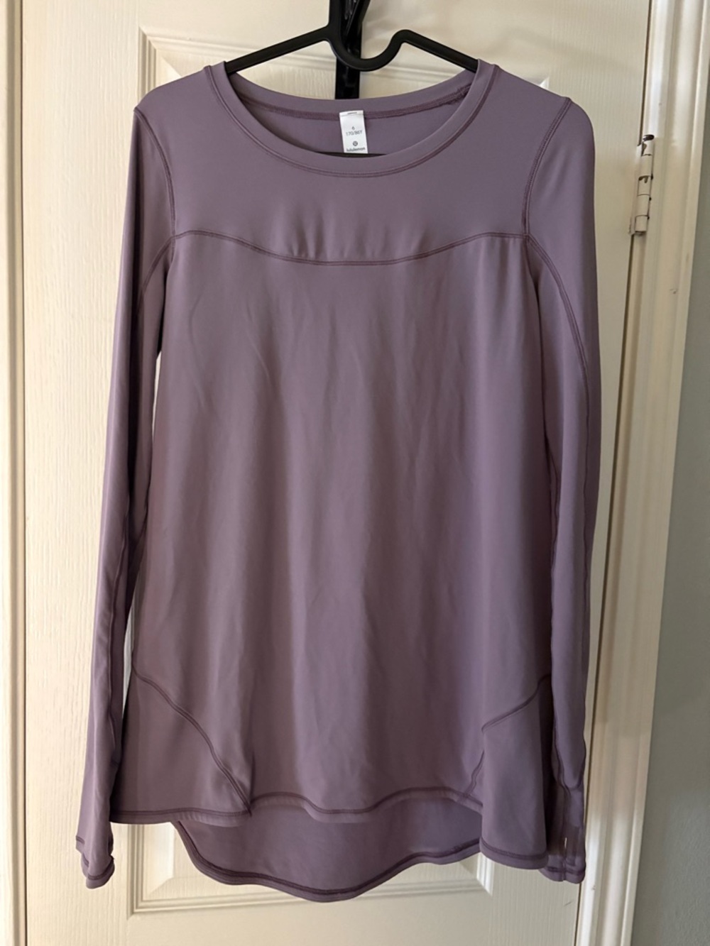 Lululemon Long Sleeve Top - Dusty Lavender - Size 6